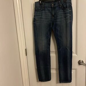 Fidelity Axl Relaxed‎ Skinny Jean Exile some flaws women’s sz 29 whiskering READ